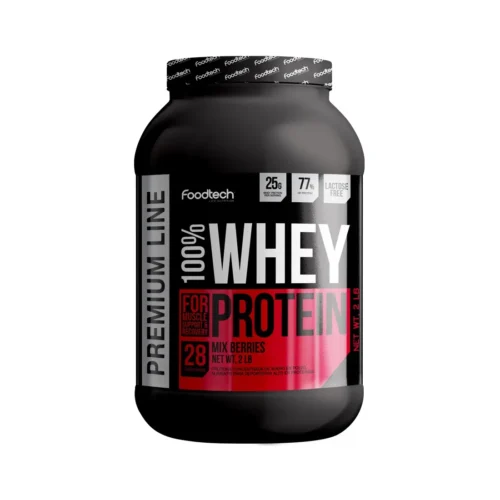 176176-1600-auto WHEY PROTEIN MIX BERRIES FLAVOUR 2 LB - FOODTECH
