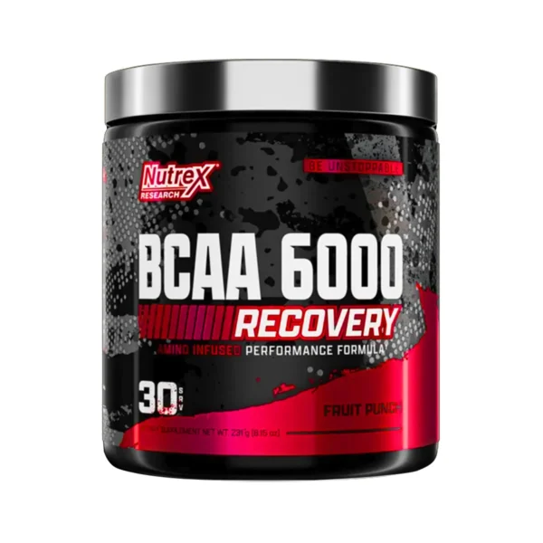 BCAA 6000 FRUIT PUNCH 231 GR - NUTREX BCAA 6000 FRUIT PUNCH 231 GR - NUTREX