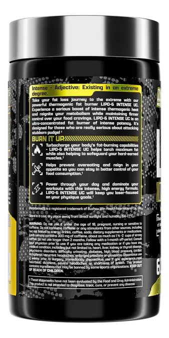 LIPO 6 INTENSE ONE PILL ONLY 60 CAPSULAS- NUTREX