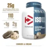 ISO 100 HIDROLIZADO COOKIES Y CREAM 5 LB - DYMATIZE
