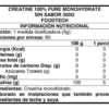 PACK CREATINA PURA MONOHIDRTADA 300 GR- FOOD TECH