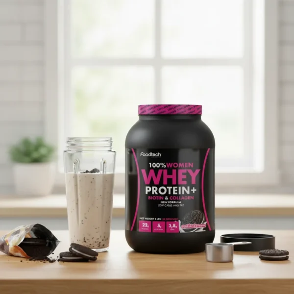 WHEY PROTEIN ISOLATE BIOTIN CHOCOLATE AVELLANA 2LB - FOODTECH