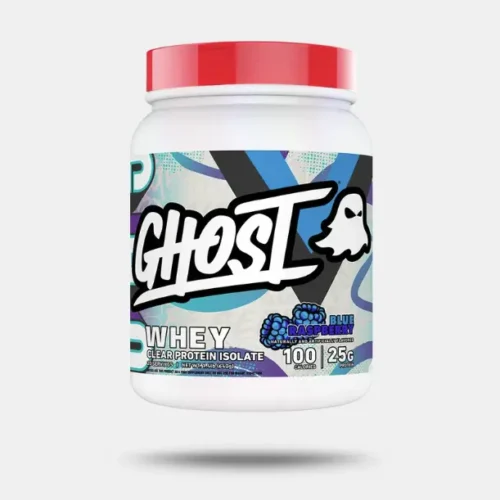 WHEY CLEAR PROTEIN ISOLATE BLUE RASPBERRY 1.4 LB- GHOST