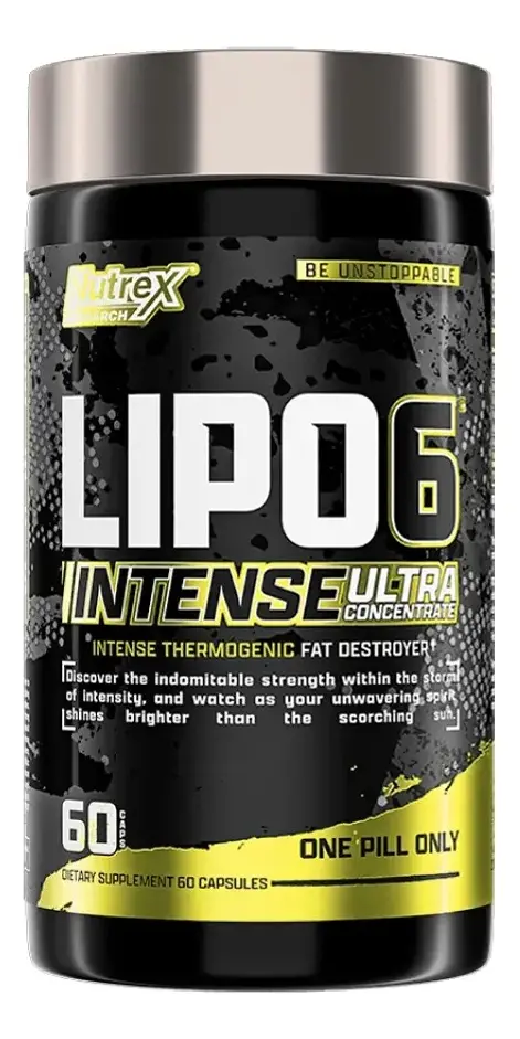 LIPO 6 INTENSE ONE PILL ONLY 60 CAPSULAS- NUTREX