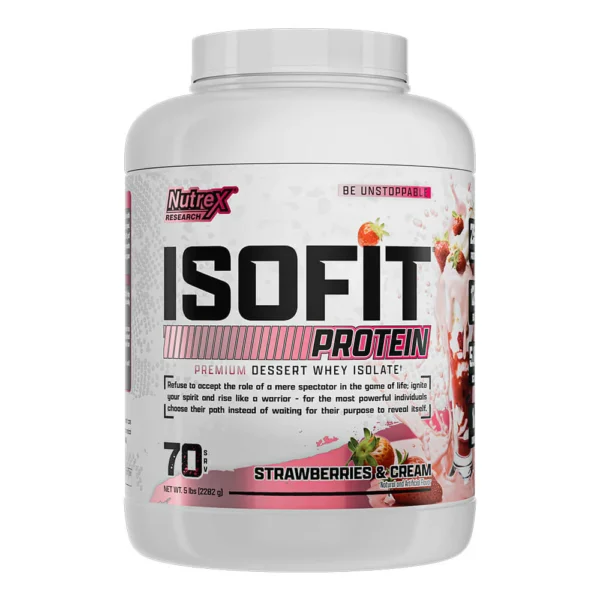 Proteina-Aislada-Nutrex-Isofit-5-Lb-Strawberries-_-Cream_5000x ISOFIT PROTEIN STRAWBERRIES 5 LB -NUTREX
