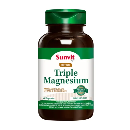 TRIPLE MAGENSIO - SUNVIT TRIPLE MAGNESIO 60 CAP - SUNVIT