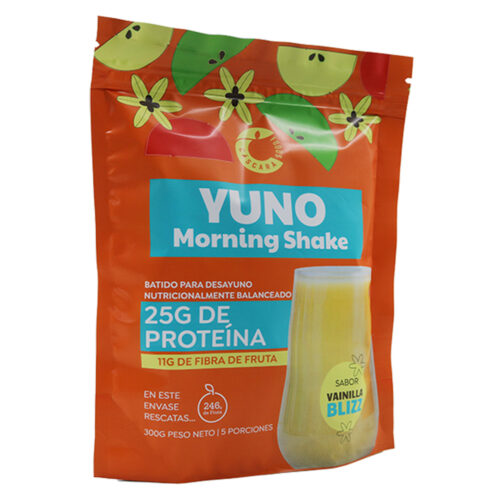 YUNO MORNING SHAKE VAINILLA 300GR - CASCARA FOODS