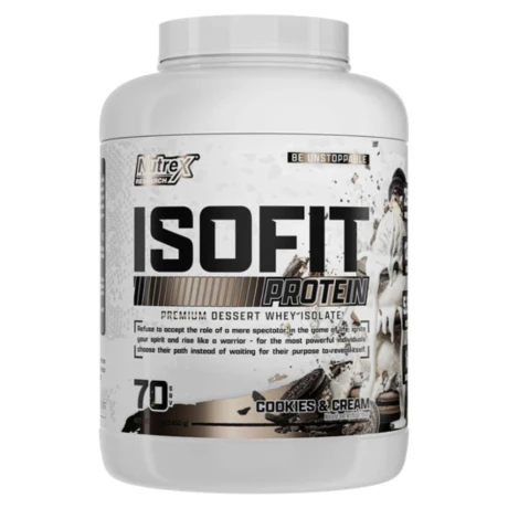 ISOFIT PROTEIN COOKIES Y CREAM 5 LB -NUTREX