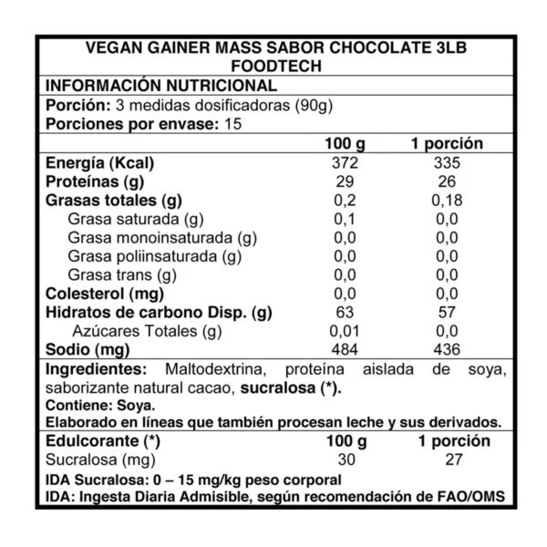 w=1200,h=1200,fit=pad (1) PROTEINA VEGANA GAINER MASS- CHOCOLATE 3LB