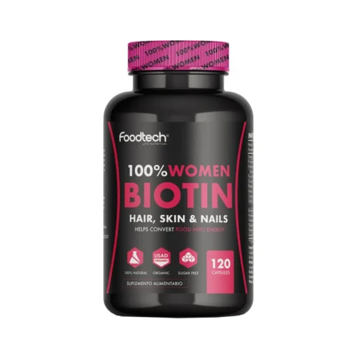 BIOTIN 100% WOMEN 120 CAPSULA - FOODTECH