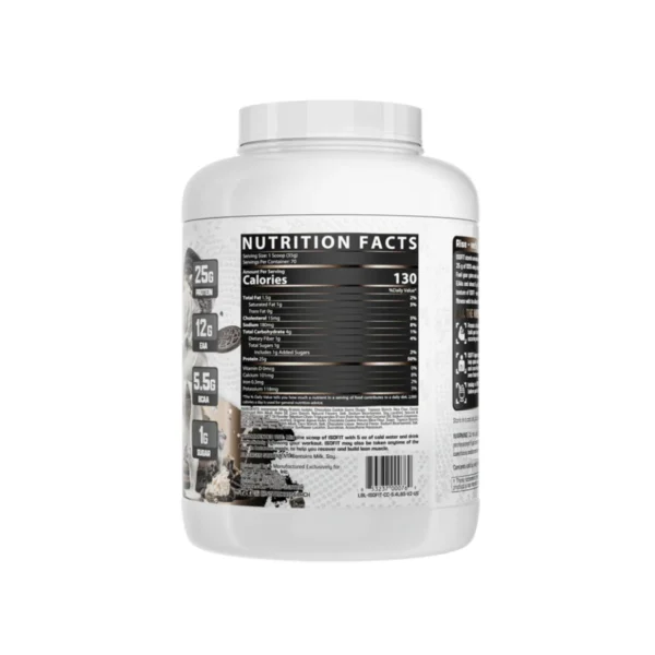 ISOFIT PROTEIN COOKIES Y CREAM 5 LB -NUTREX