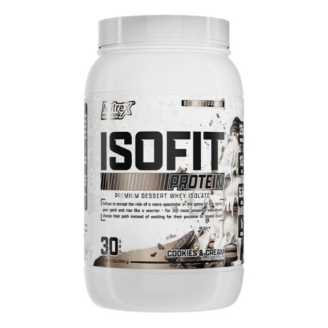 ISOFIT PROTEIN COOKIES CREAM 2 LB -NUTREX