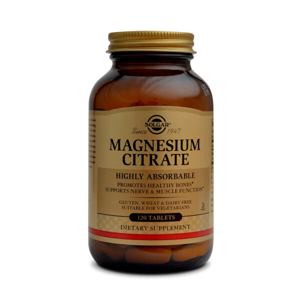 MAGNESIUM_CITRATE_120_CAP-_SOLGAR MAGNESIUM CITRATE 120 CAP- SOLGAR
