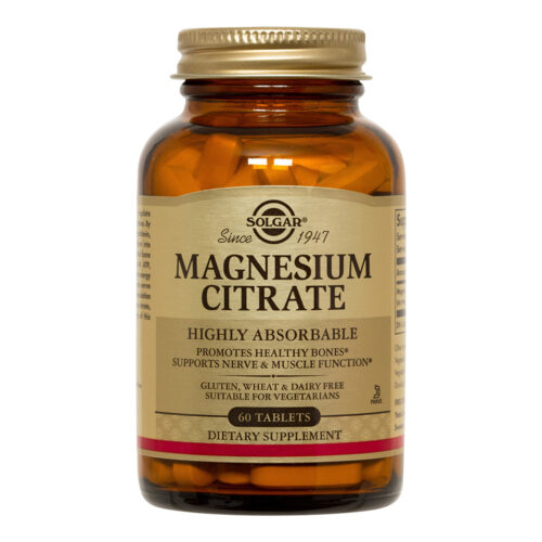 MAGNESIUM_CITRATE_60_CAP-_SOLGAR MAGNESIUM CITRATE 60 CAP- SOLGAR