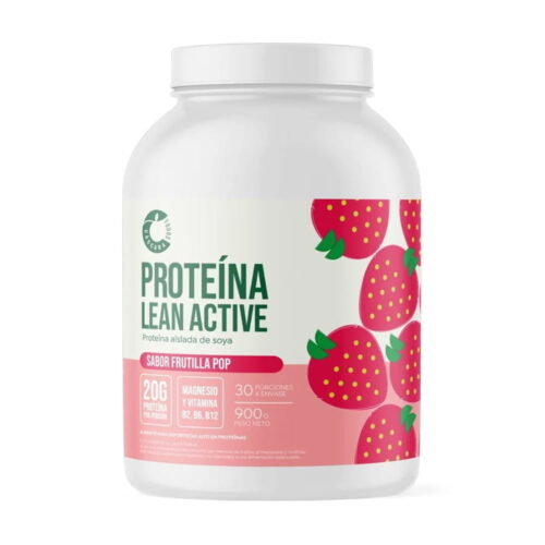PROTEINA LEAN ACTIVE FRUTILLA 900 GR- CASCARA FOODS