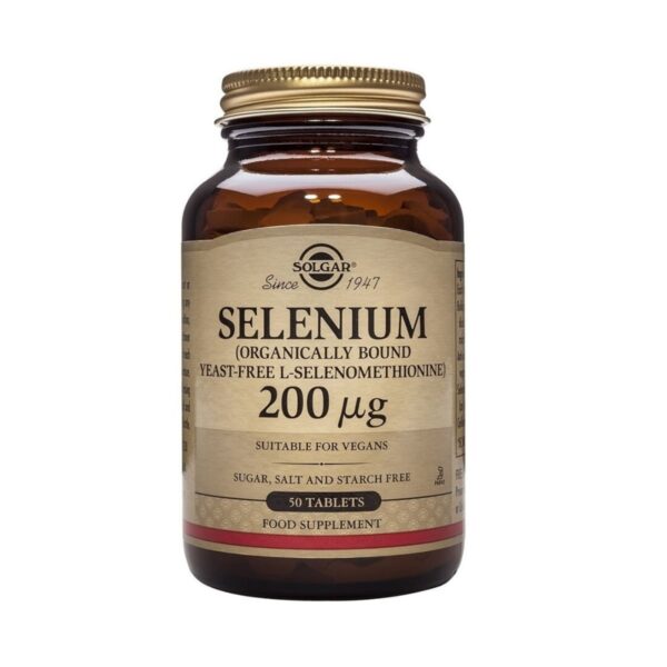 SELENIO_200_MCG_-100_CAP-_SOLGAR SELENIO 200 MCG -100 CAP- SOLGAR