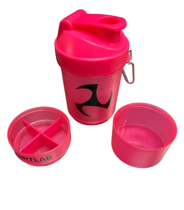 SHAKER 3 EN 1 SPORTLAB ROSADO - 400ML